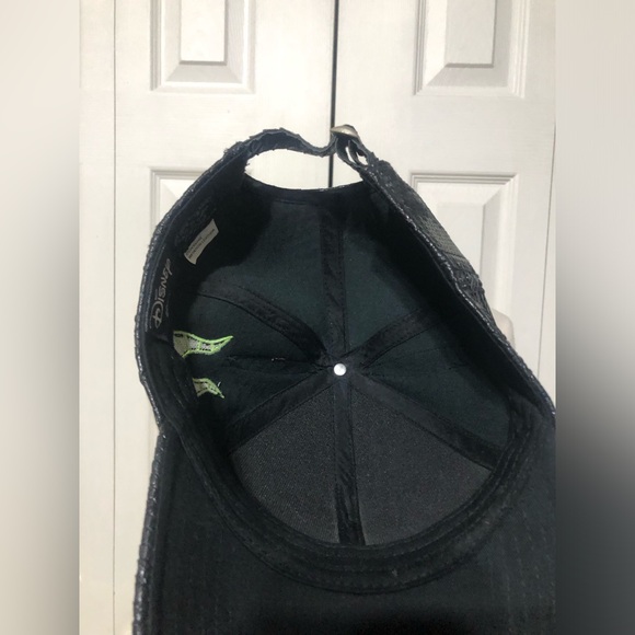 Disney Villains Maleficient Black Dragon Scaled Dad/Baseball Cap Hat with Horns - Picture 8 of 9